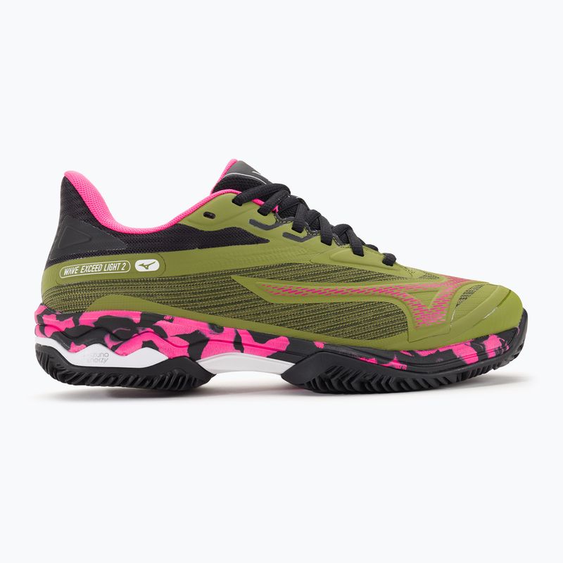 Moteriški padelio batai Mizuno Wave Exceed Light 2 Padel calliste green/pink glo/black 2