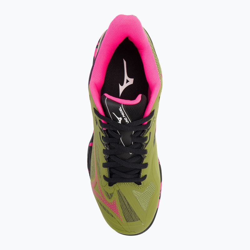 Moteriški padelio batai Mizuno Wave Exceed Light 2 Padel calliste green/pink glo/black 6