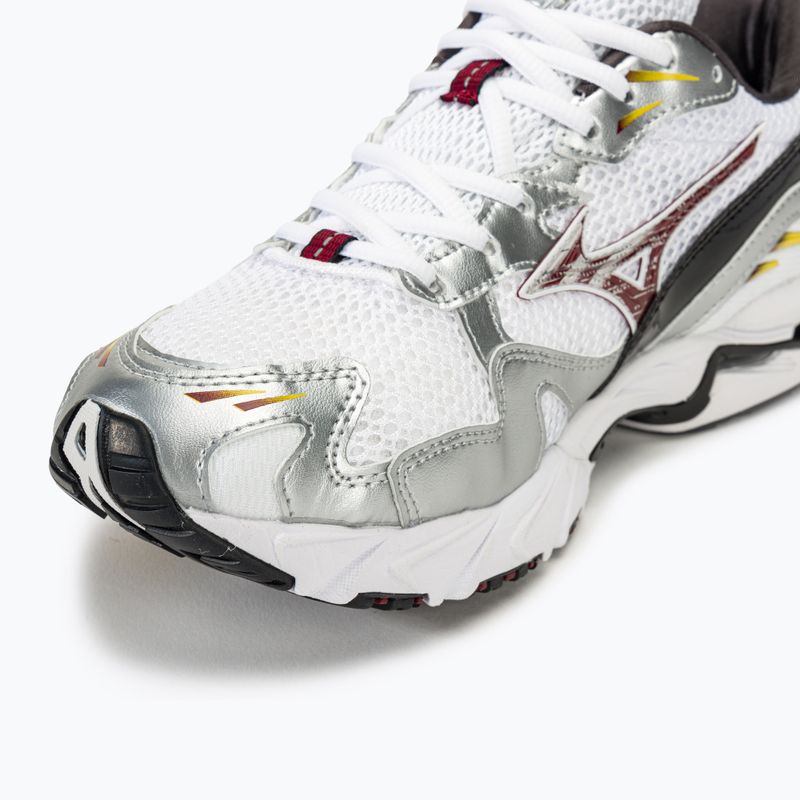 Batai Mizuno Wave Rider 10 white/cabernet/silver 7