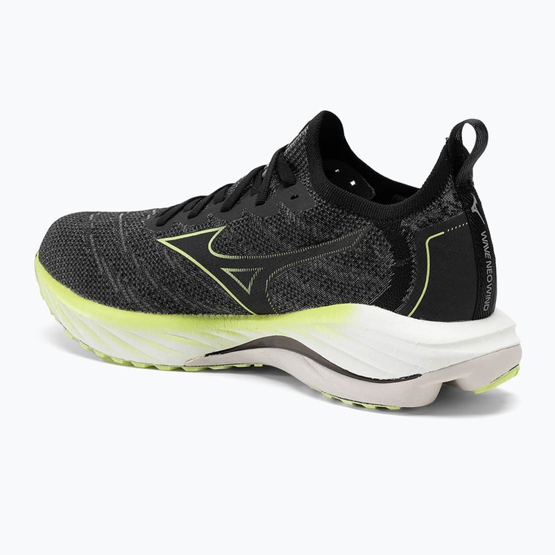 Vyriški bėgimo bateliai Mizuno Wave Neo Wind black/luminous 3