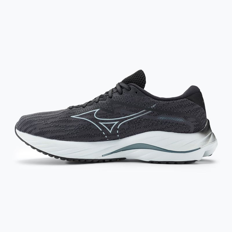 Vyriški bėgimo bateliai Mizuno Wave Rider 27 ebony/illusion blue/black 4