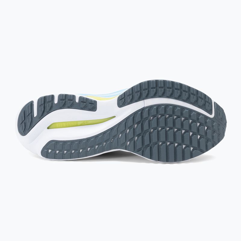 Vyriški bėgimo bateliai Mizuno Wave Inspire 19 grey/jet blue/bolt2neon 5