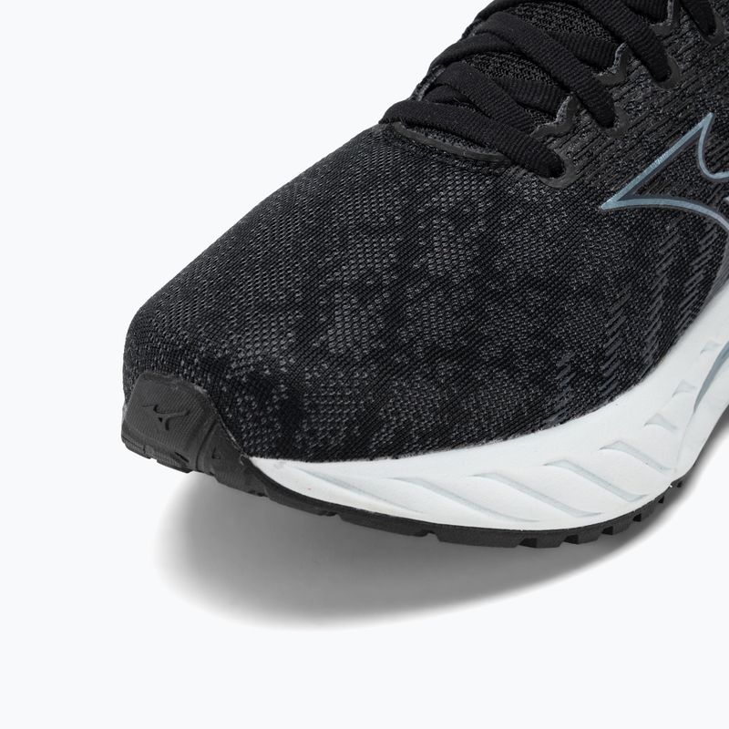 Vyriški bėgimo bateliai Mizuno Wave Inspire 19 2E black/glacial ridge/illusionblue 8