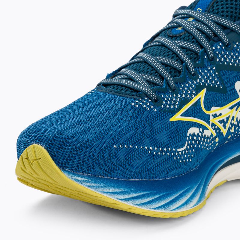 Vyriški bėgimo bateliai Mizuno Wave Rider 27 lblue/zinnia/poseidon 7