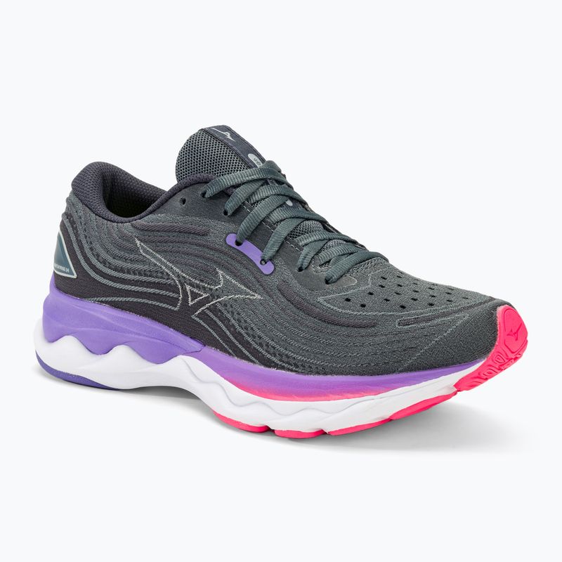 Moteriški bėgimo batai Mizuno Wave Skyrise 4 sweather/peony blue/punch