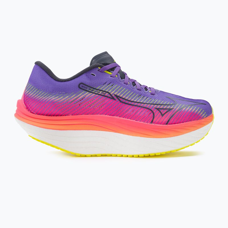Moteriški bėgimo bateliai Mizuno Wave Rebellion Pro highvpink/ombre blue/purple punch 2