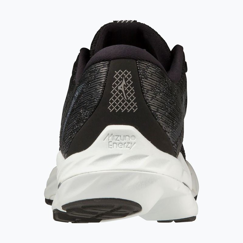 Moteriški bėgimo bateliai Mizuno Wave Inspire 19 D black/ silver/ snowcrest 10