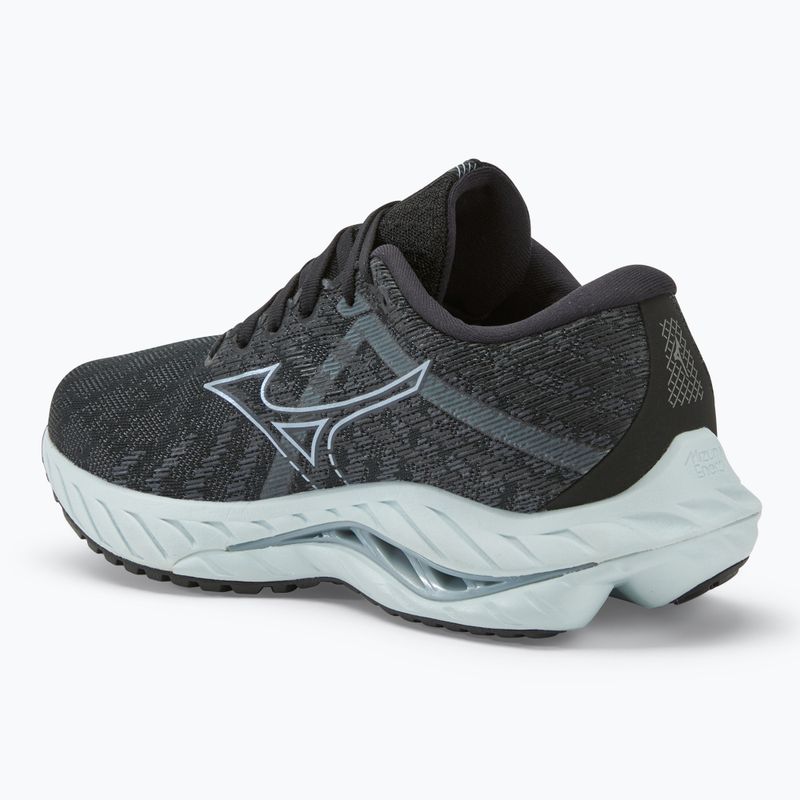 Moteriški bėgimo bateliai Mizuno Wave Inspire 19 D black/ silver/ snowcrest 3