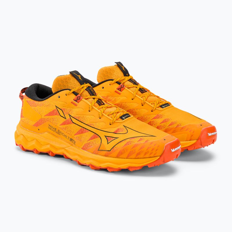 Vyriški bėgimo bateliai Mizuno Wave Daichi 7 GTX zinnia/tigerlily/black 5