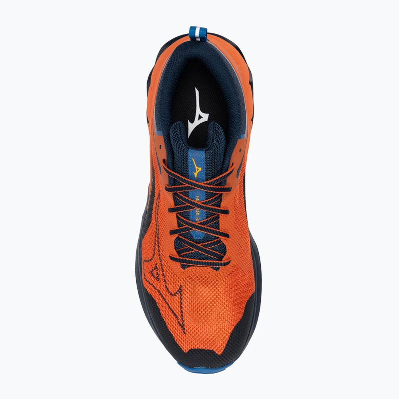 Vyriški bėgimo bateliai Mizuno Wave Ibuki 4 tigerlily/dblue/sblue 5