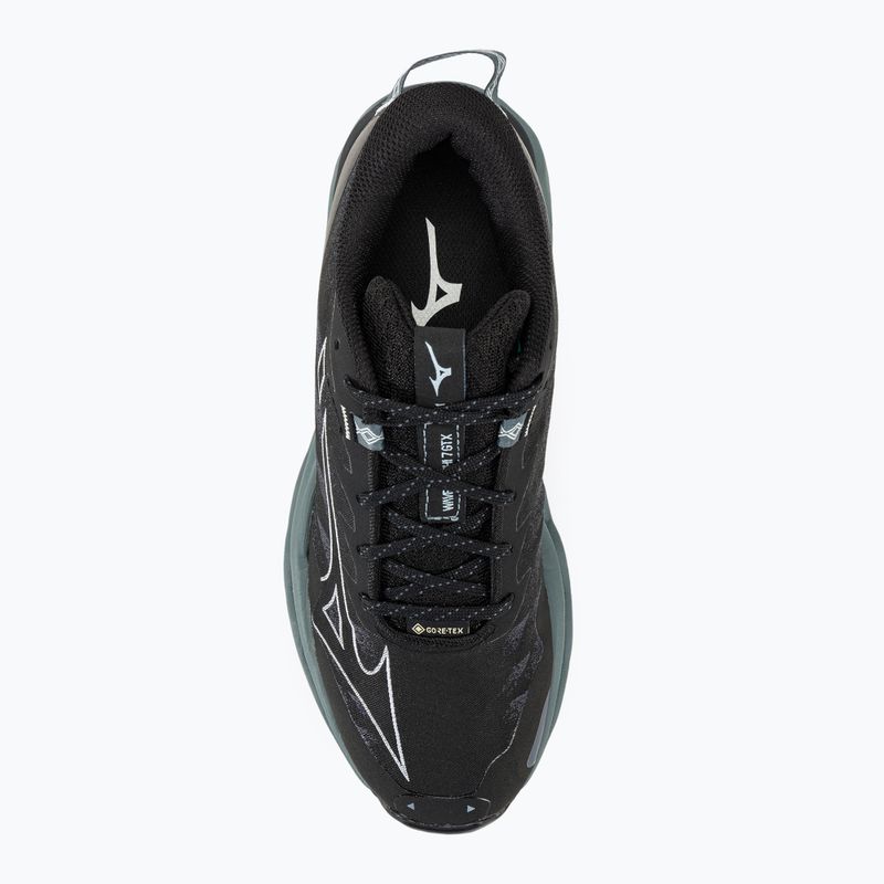 Moteriški bėgimo batai Mizuno Wave Daichi 7 GTX black/oblue/sweather 5