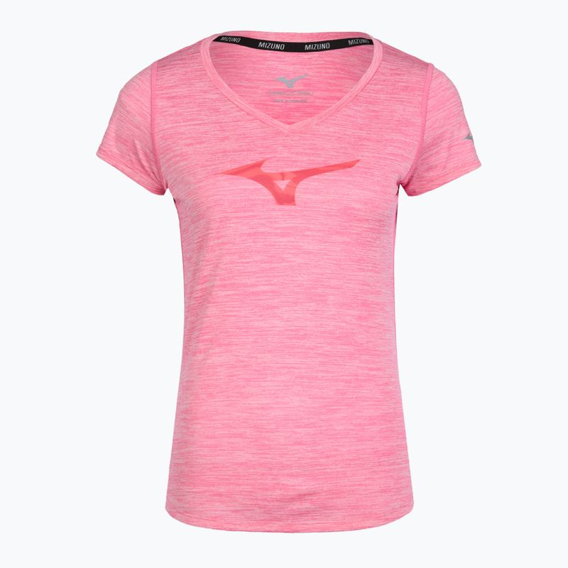 Moteriški bėgimo marškinėliai Mizuno Core RB Tee sachet pink