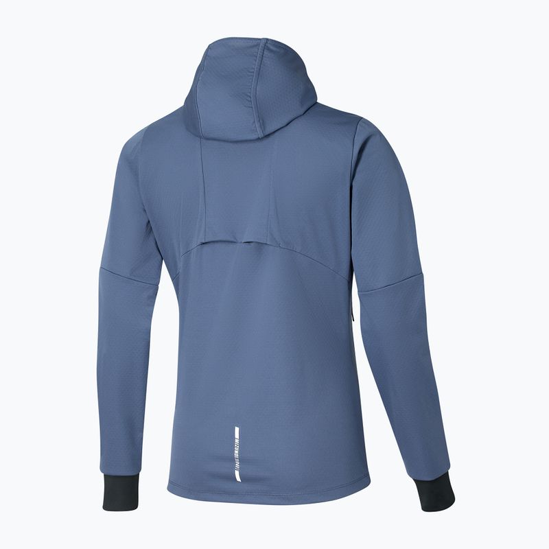 Moteriška bėgimo striukė Mizuno Thermal Charge BT nightshadow blue 2