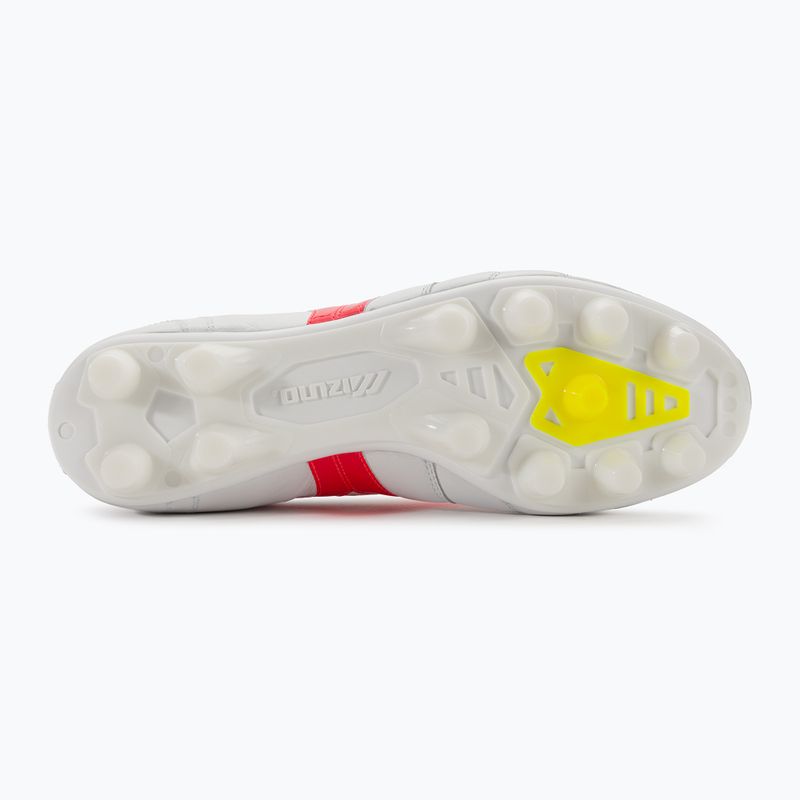 Vyriški futbolo bateliai Mizuno Morelia II Elite MD white/flery coral2/bolt2 5