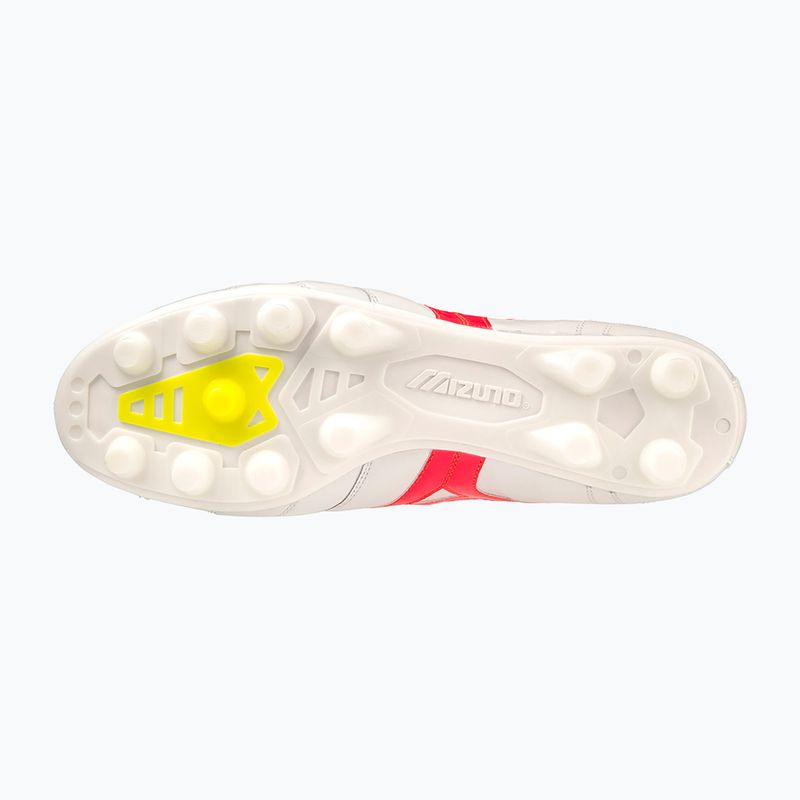 Vyriški futbolo bateliai Mizuno Morelia II Elite MD white/flery coral2/bolt2 12
