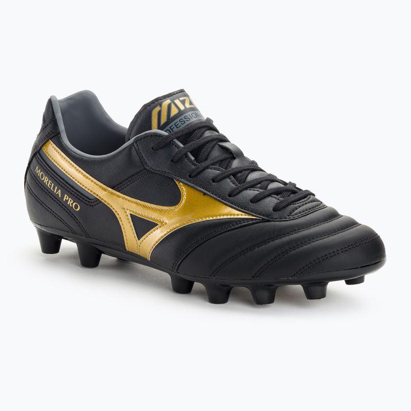 Vyriški futbolo bateliai Mizuno Morelia II PRO MD black/gold/dark shadow