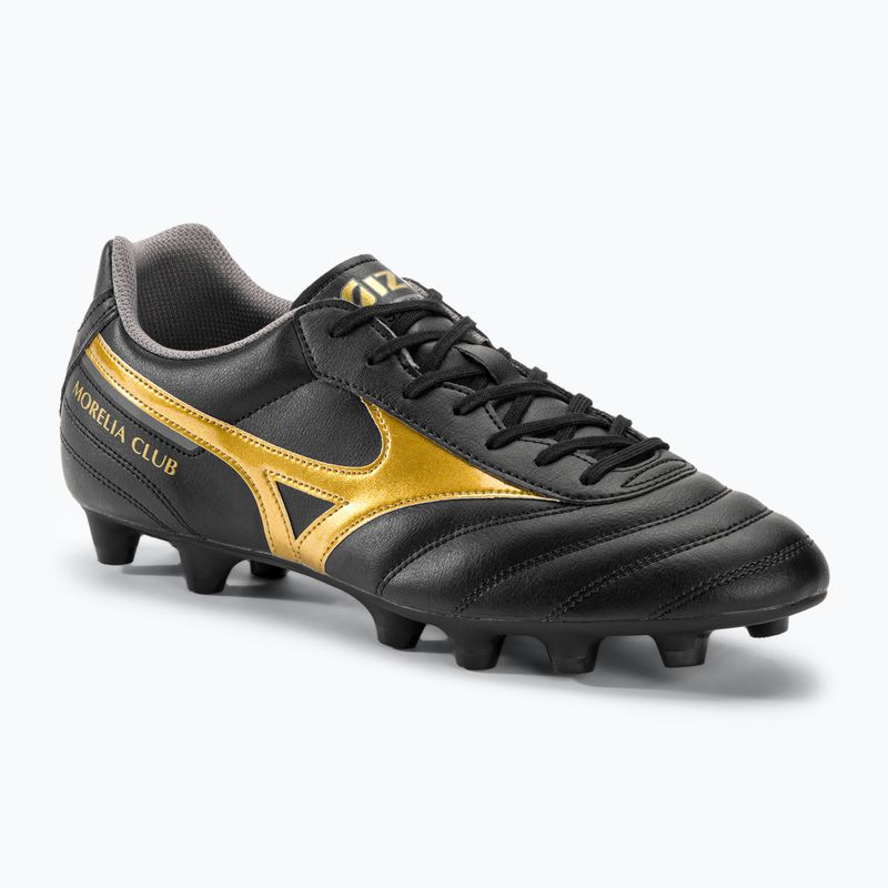 Vyriški futbolo bateliai Mizuno Morelia II Club MD black/gold/dark shadow