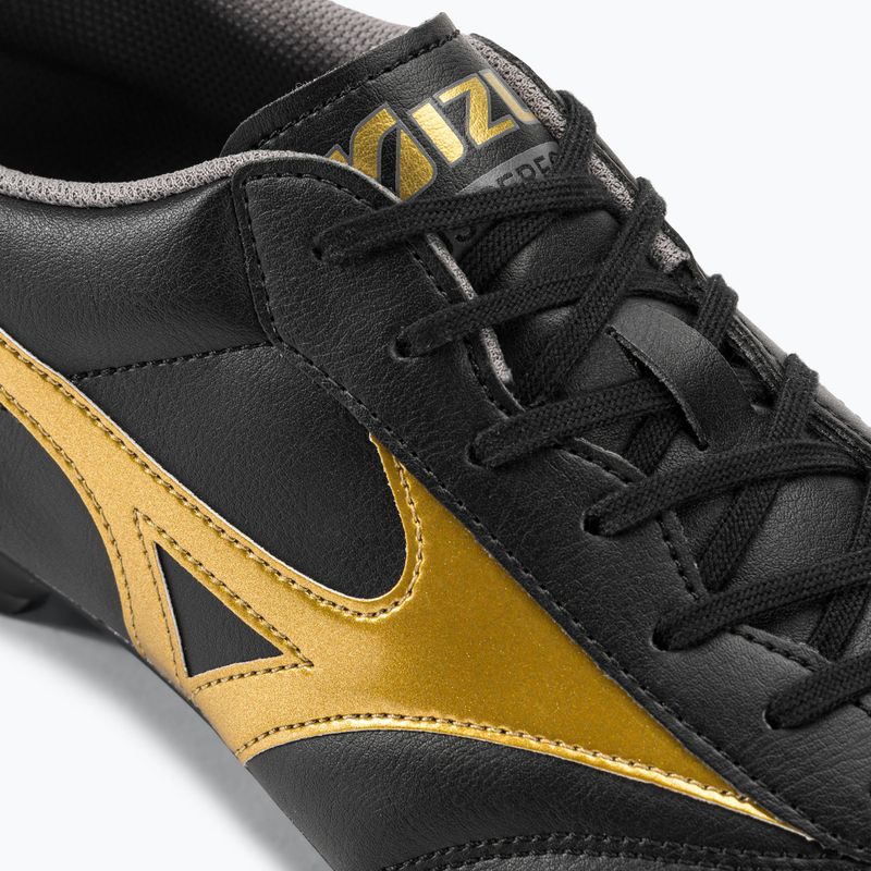 Vyriški futbolo bateliai Mizuno Morelia II Club MD black/gold/dark shadow 10