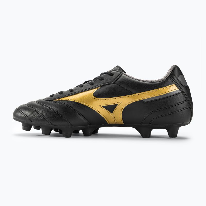 Vyriški futbolo bateliai Mizuno Morelia II Club MD black/gold/dark shadow 3