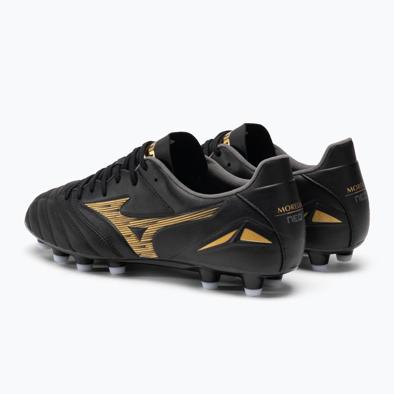 Vyriški futbolo bateliai Mizuno Morelia Neo IV Pro MD black/gold/black 3