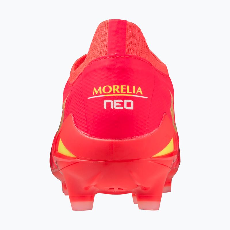 Vyriški futbolo bateliai Mizuno Morelia Neo IV Beta Elite MD flery coral2/bolt2/flery coral2 8