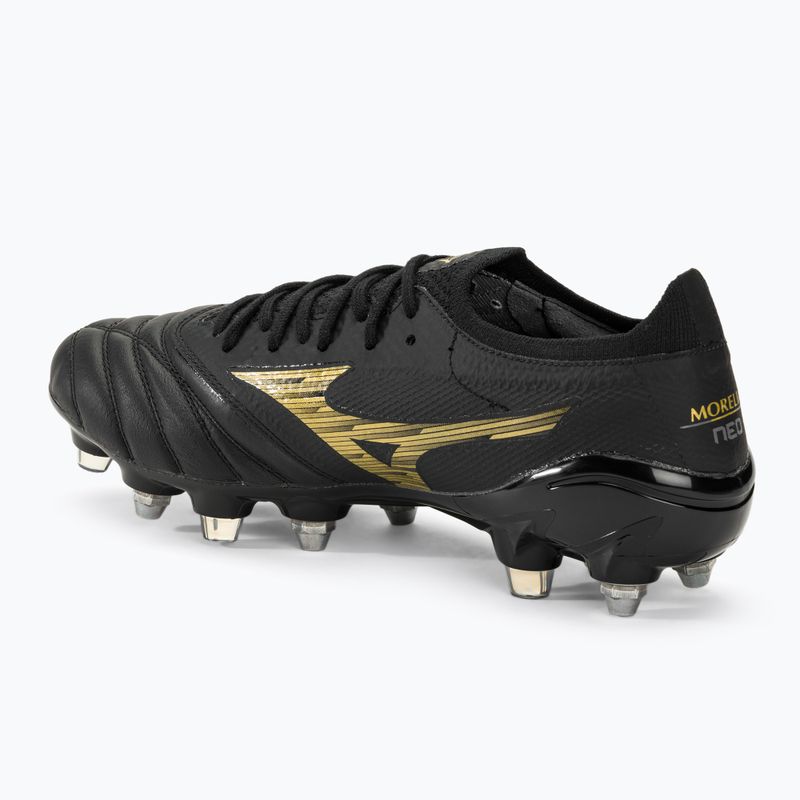 Vyriški futbolo batai Mizuno Morelia Neo IV Beta SG black/gold/black 3