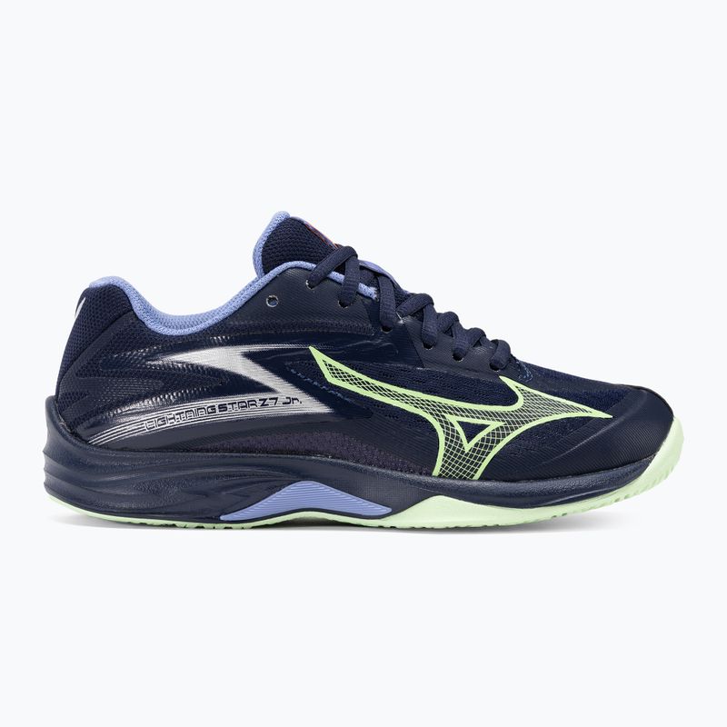 Vaikų tinklinio bateliai Mizuno Lightning Star Z7 Jr eblue/tech green/lolite 2