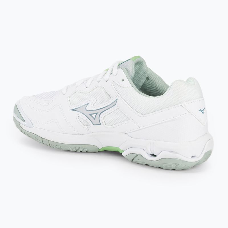 Moteriški rankinio bateliai Mizuno Wave Phantom 3 white/glacial ridge/patinagreen 3