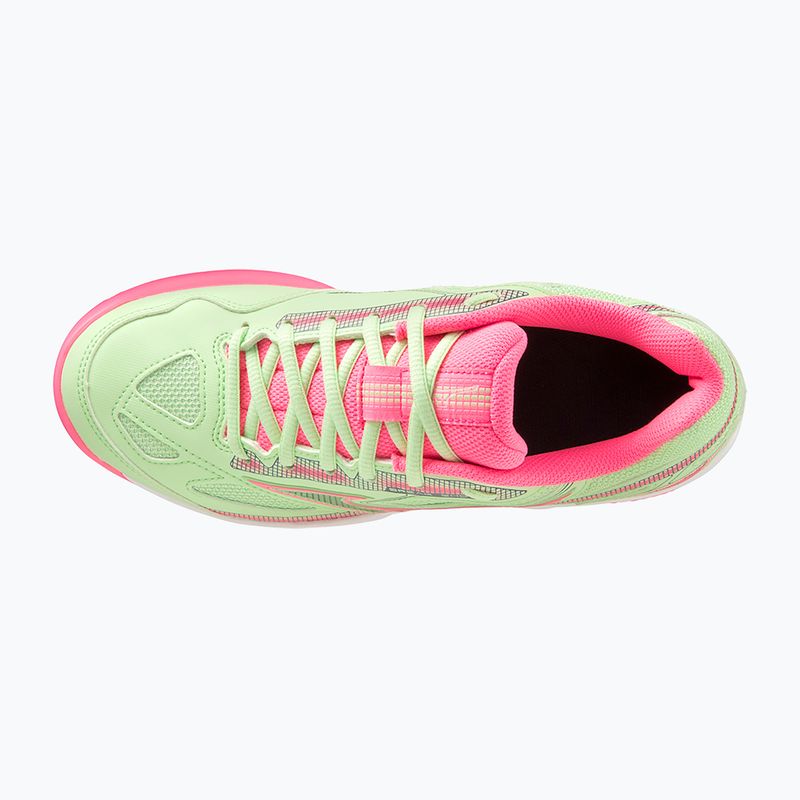 Moteriški padelio batai Mizuno Break Shot 4 Padel patina green/high vis pink/white 3