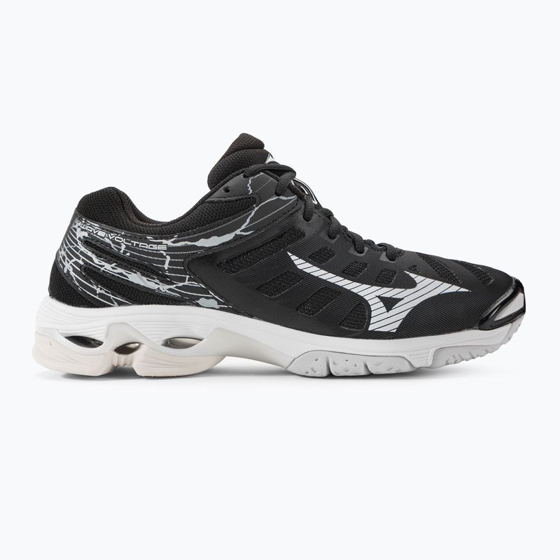 Vyriški tinklinio bateliai Mizuno Wave Voltage black / silver 2