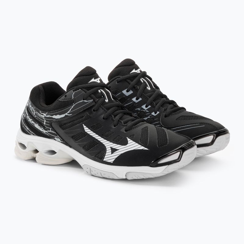 Vyriški tinklinio bateliai Mizuno Wave Voltage black / silver 5