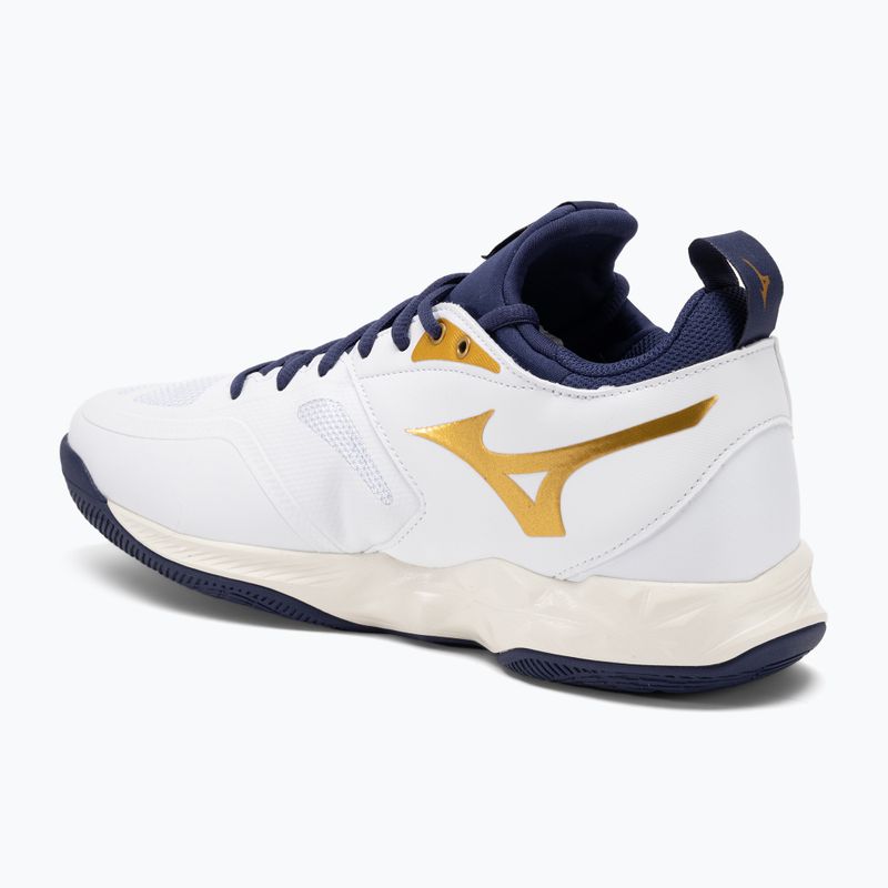 Moterų tinklinio bateliai Mizuno Wave Dimension white/blueribbon/mp gold 3