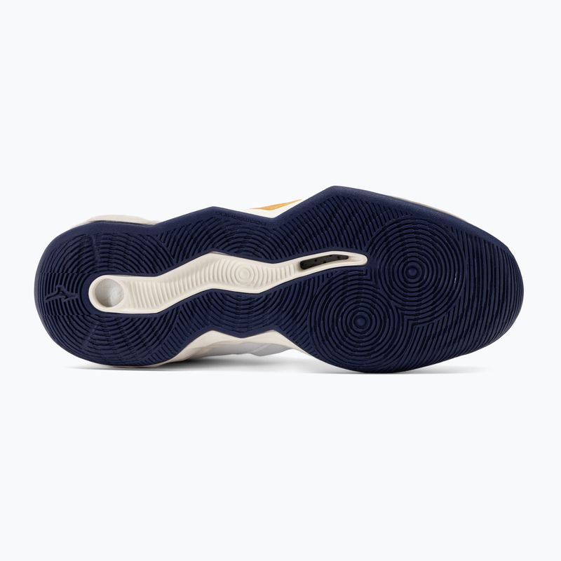 Moterų tinklinio bateliai Mizuno Wave Dimension white/blueribbon/mp gold 4