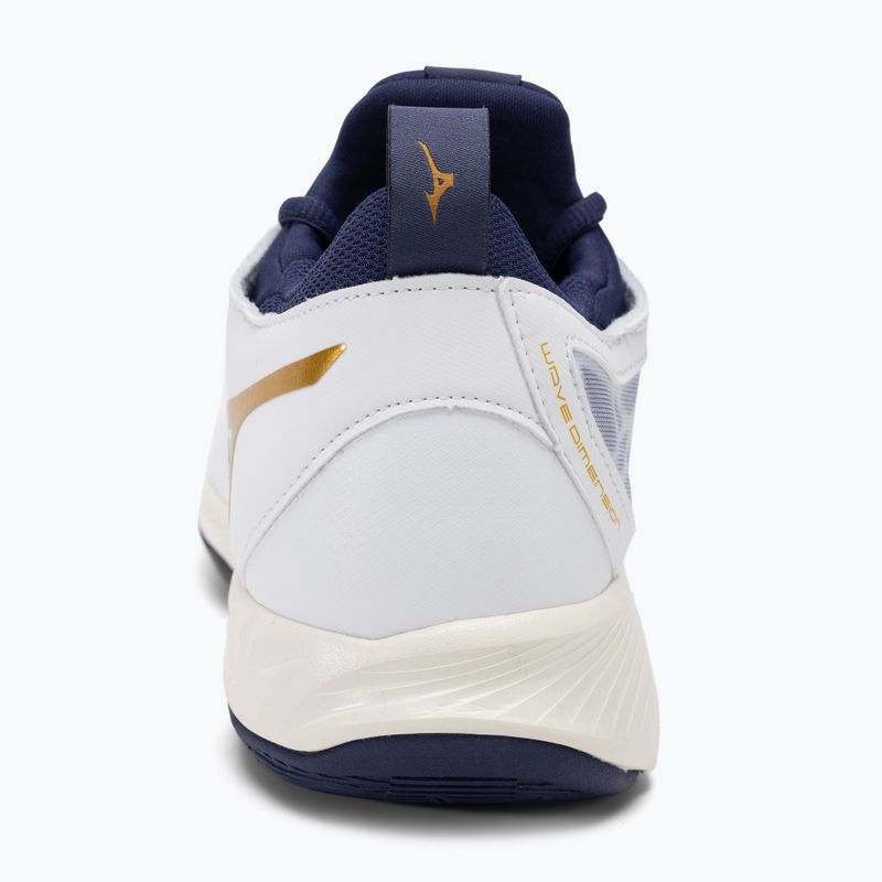 Moterų tinklinio bateliai Mizuno Wave Dimension white/blueribbon/mp gold 6