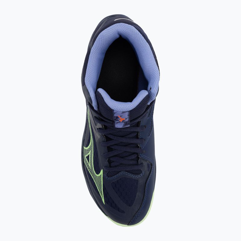 Vyriški tinklinio bateliai Mizuno Thunder Blade Z Mid evening blue / tech green / lolite 7