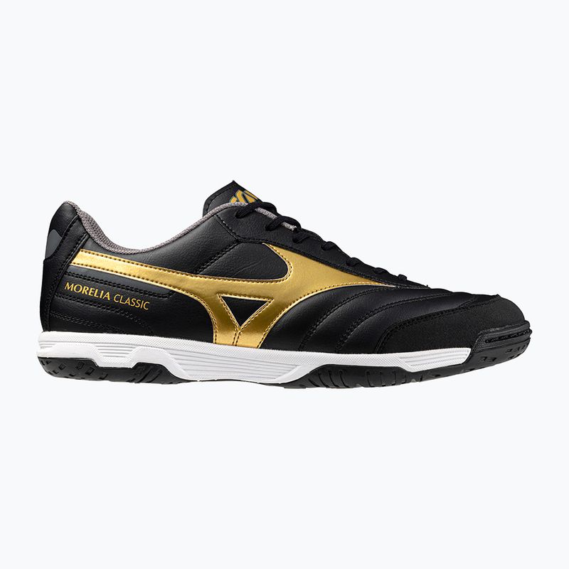 Vyriški futbolo bateliai Mizuno Morelia Sala Classic IN black/gold/dark shadow 7