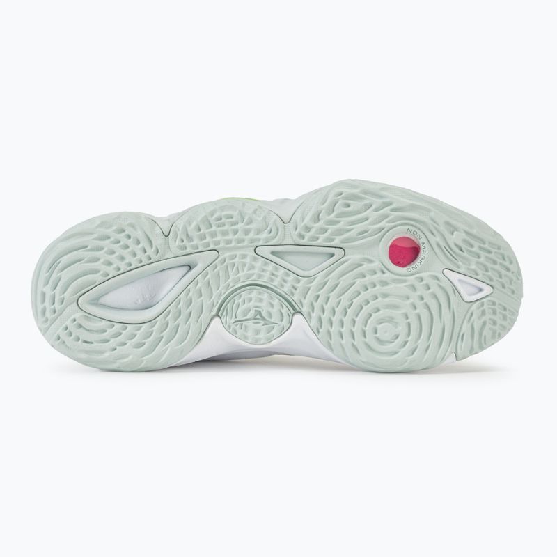 Moteriški tinklinio batai Mizuno Wave Momentum 3 Mid white/glacial/pantinagreen 4
