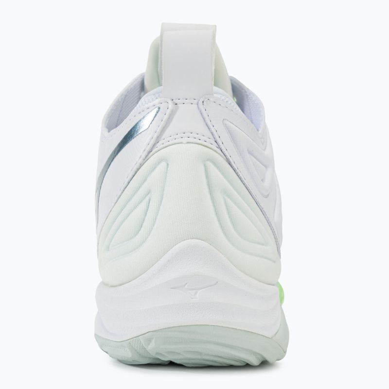 Moteriški tinklinio batai Mizuno Wave Momentum 3 Mid white/glacial/pantinagreen 6