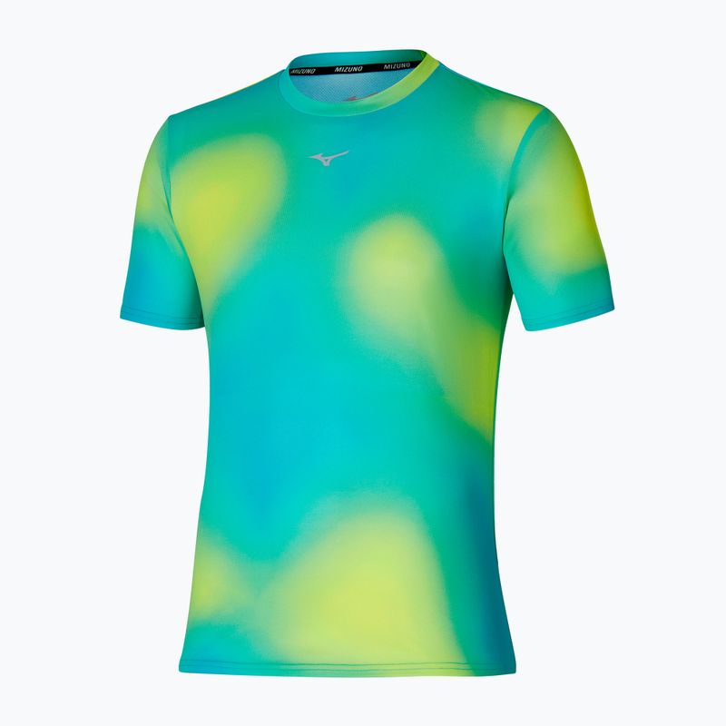 Vyriški bėgimo marškinėliai Mizuno Core Graphic Tee lime