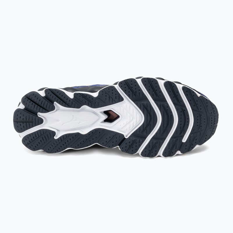 Vyriški bėgimo bateliai Mizuno Wave Sky 7 surf the web/silver/dress blues 4