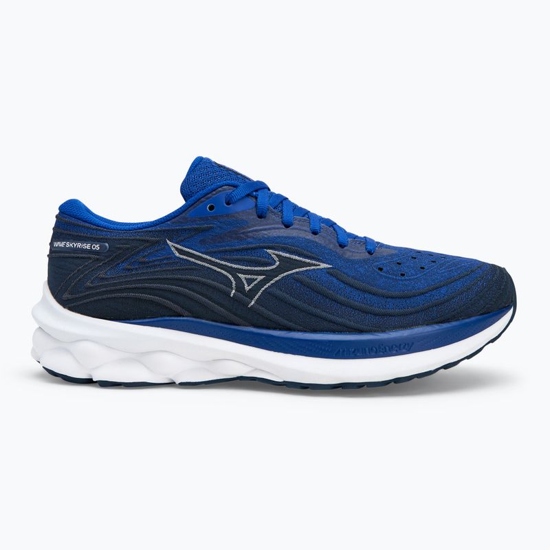 Vyriški bėgimo bateliai Mizuno Wave Skyrise 5 surf the web/ white/ india ink 2