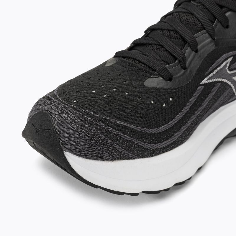 Vyriški bėgimo bateliai Mizuno Wave Skyrise 5 black/white/cayenne 7