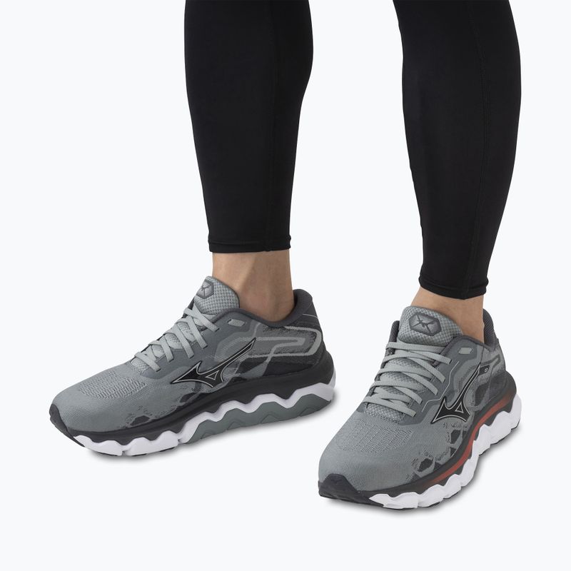 Vyriški bėgimo bateliai Mizuno Wave Horizon 7 lead/nickel/cayenne 4