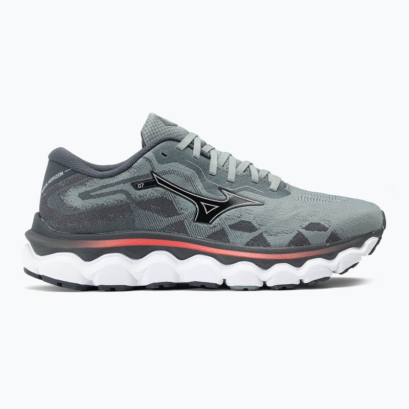Vyriški bėgimo bateliai Mizuno Wave Horizon 7 lead/nickel/cayenne 2