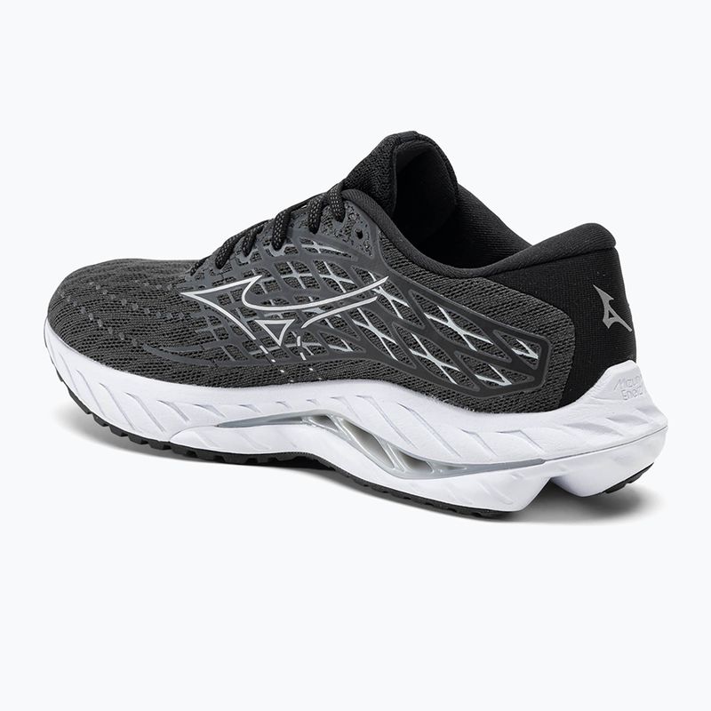 Vyriški bėgimo bateliai Mizuno Wave Inspire 20 ebony/white/black 3