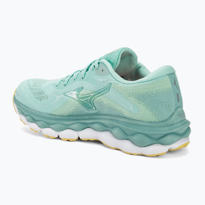 Moteriški bėgimo bateliai Mizuno Wave Sky 7 eggshell blue/white/sunshine 4