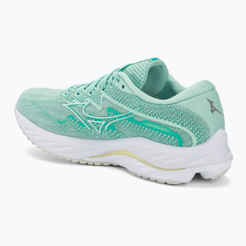 Moteriški bėgimo bateliai Mizuno Wave Rider 27 eggshell blue/white/anise flower 4