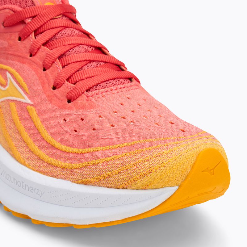 Moteriški bėgimo bateliai Mizuno Wave Skyrise 5 dubarry/ white/ citrus 7