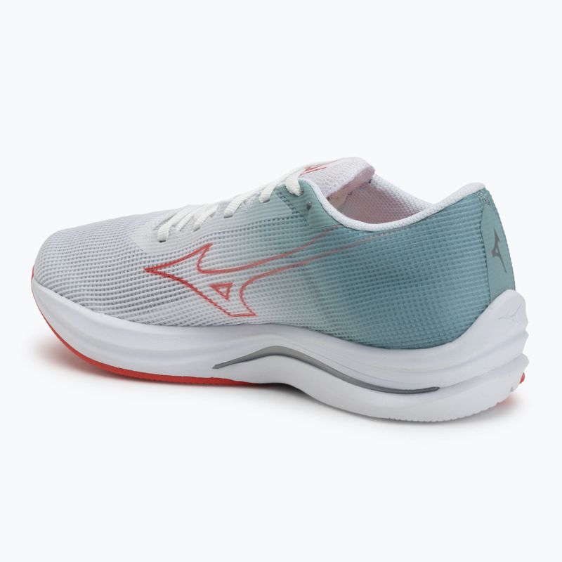 Moteriški bėgimo bateliai Mizuno Wave Rebellion Sonic 2 river white/cayenne/gray mist 3