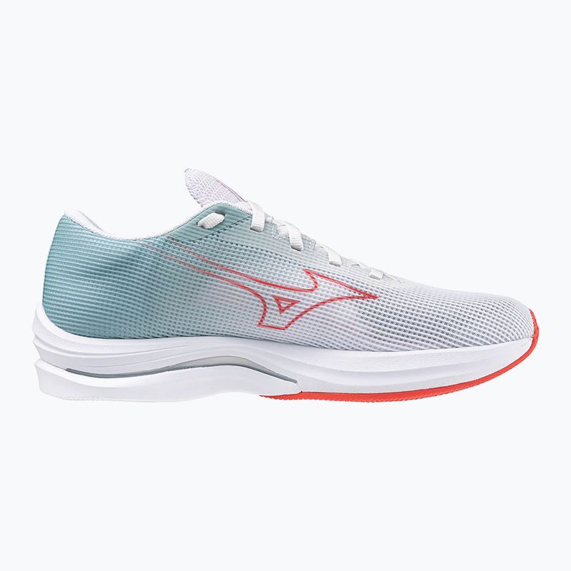 Moteriški bėgimo bateliai Mizuno Wave Rebellion Sonic 2 river white/cayenne/gray mist 2